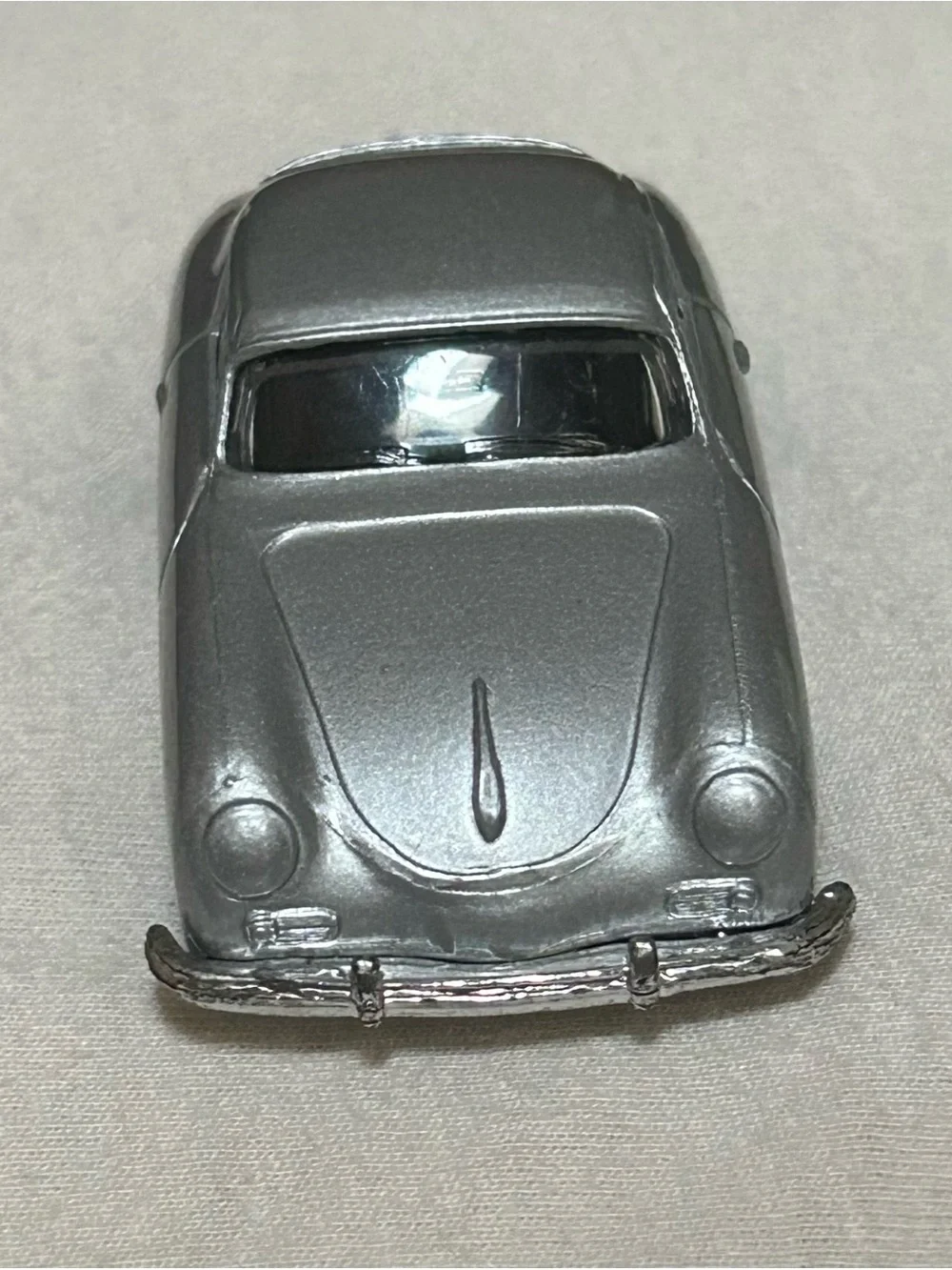 Loose Maisto Porsche 356A Silver Diecast Car 1/64 Scale